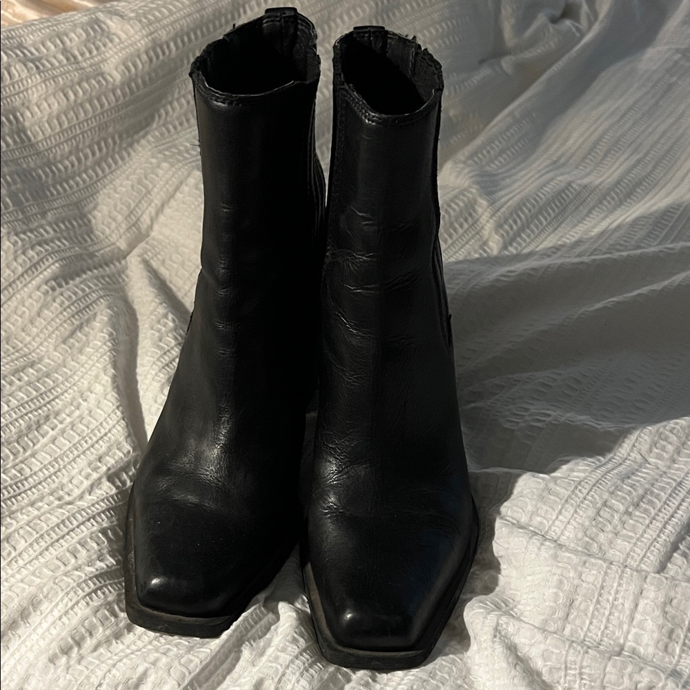 Sam Edelman Black Ankle Booties - Picture 3 of 4